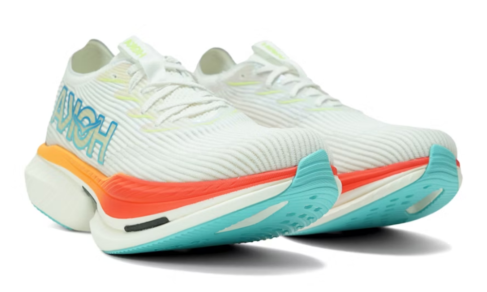 Hoka Cielo X1 in the Frost / Cerise