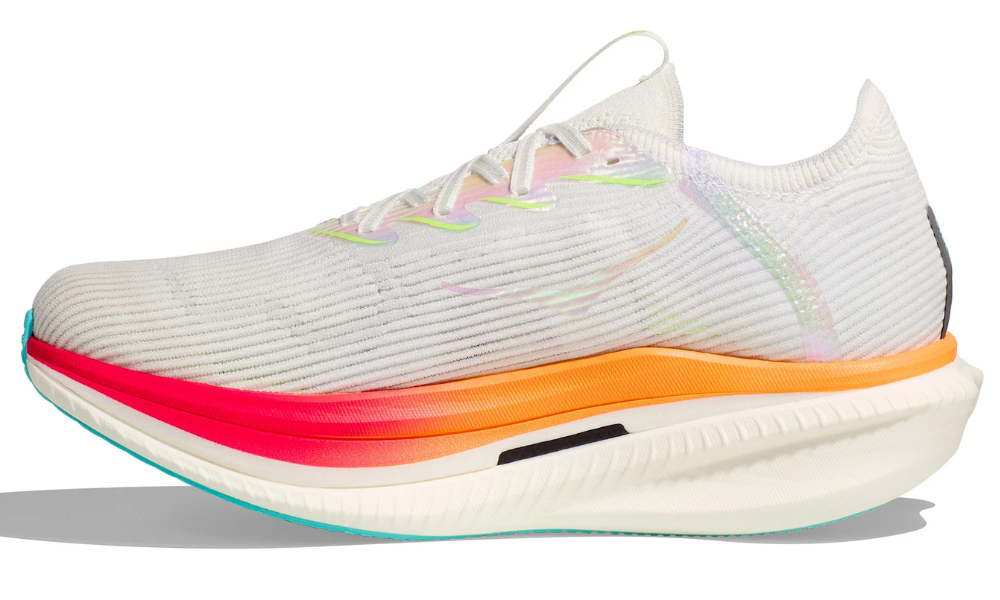 Hoka Cielo X1 in the Frost / Cerise