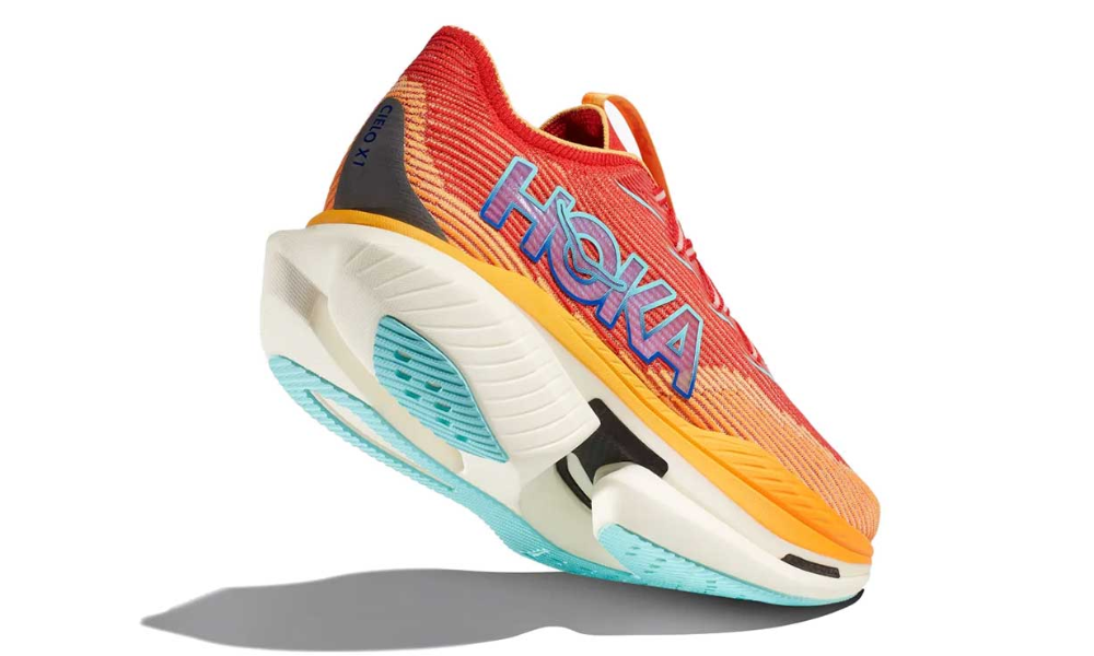 HOKA Cielo X1. "Cerise / Solar Flare