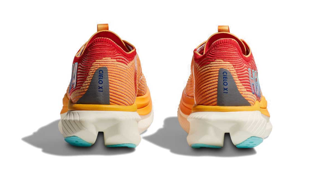 HOKA Cielo X1. "Cerise / Solar Flare