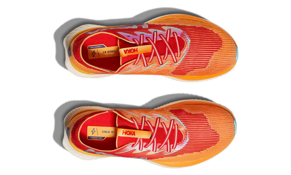 HOKA Cielo X1. "Cerise / Solar Flare