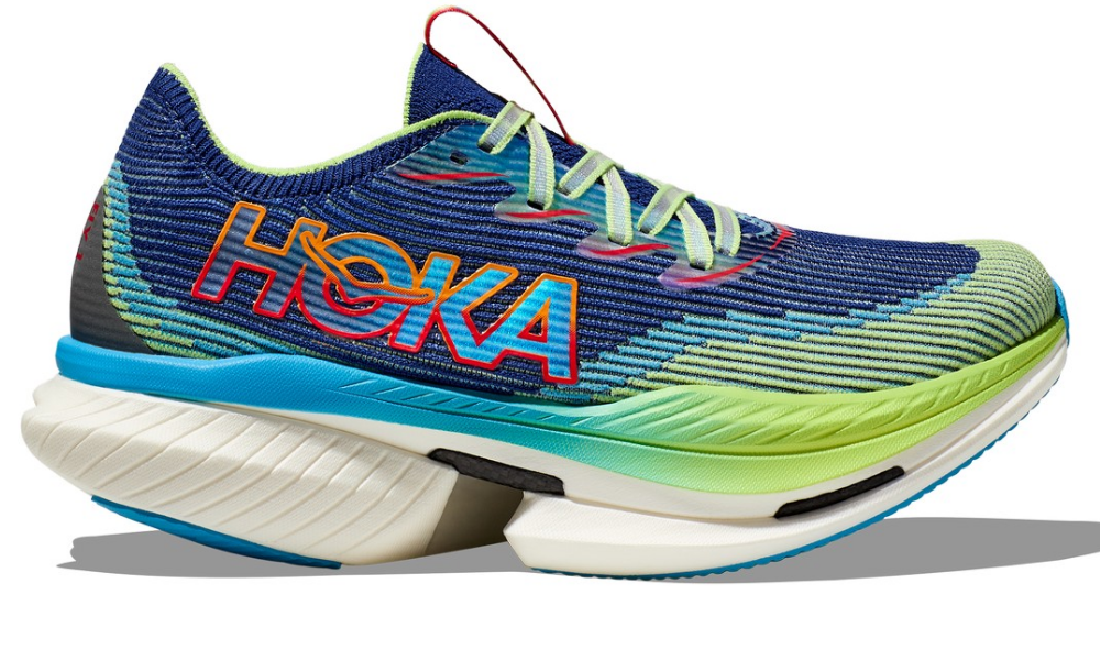Hoka Cielo X  Blue Green or Evening Sky/Lettuce.