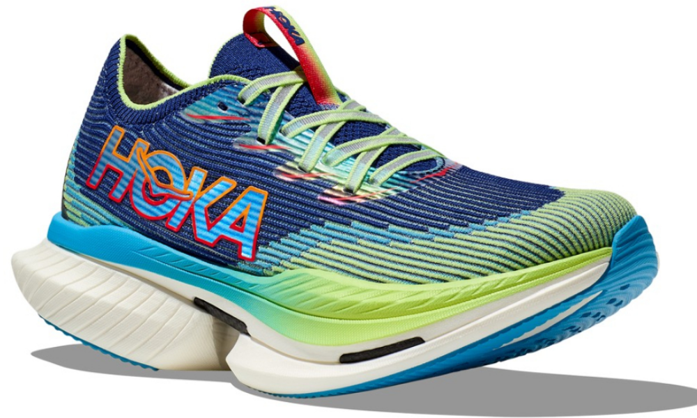 Hoka Cielo X  Blue Green or Evening Sky/Lettuce.