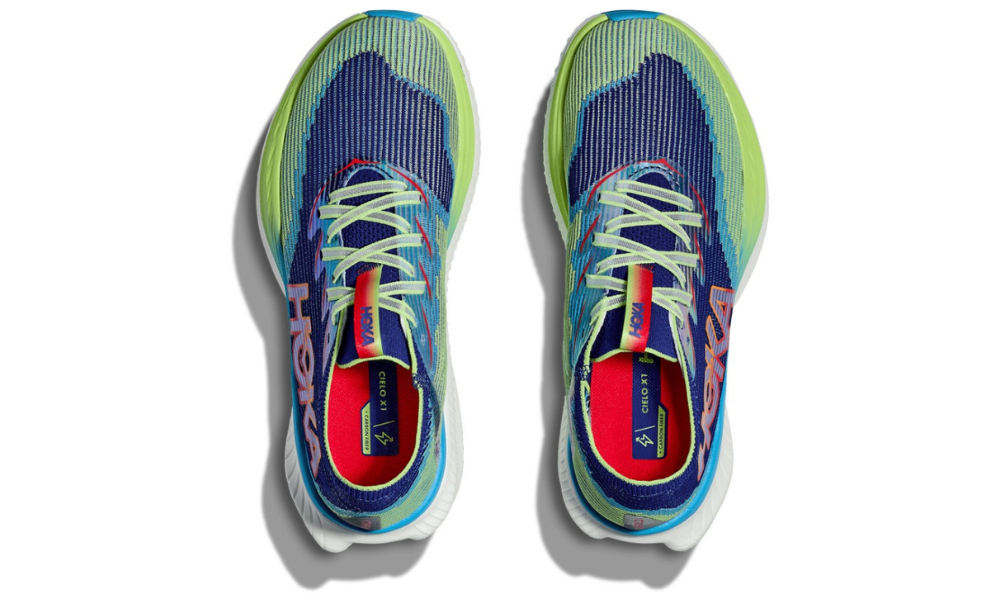 Hoka Cielo X  Blue Green or Evening Sky/Lettuce.