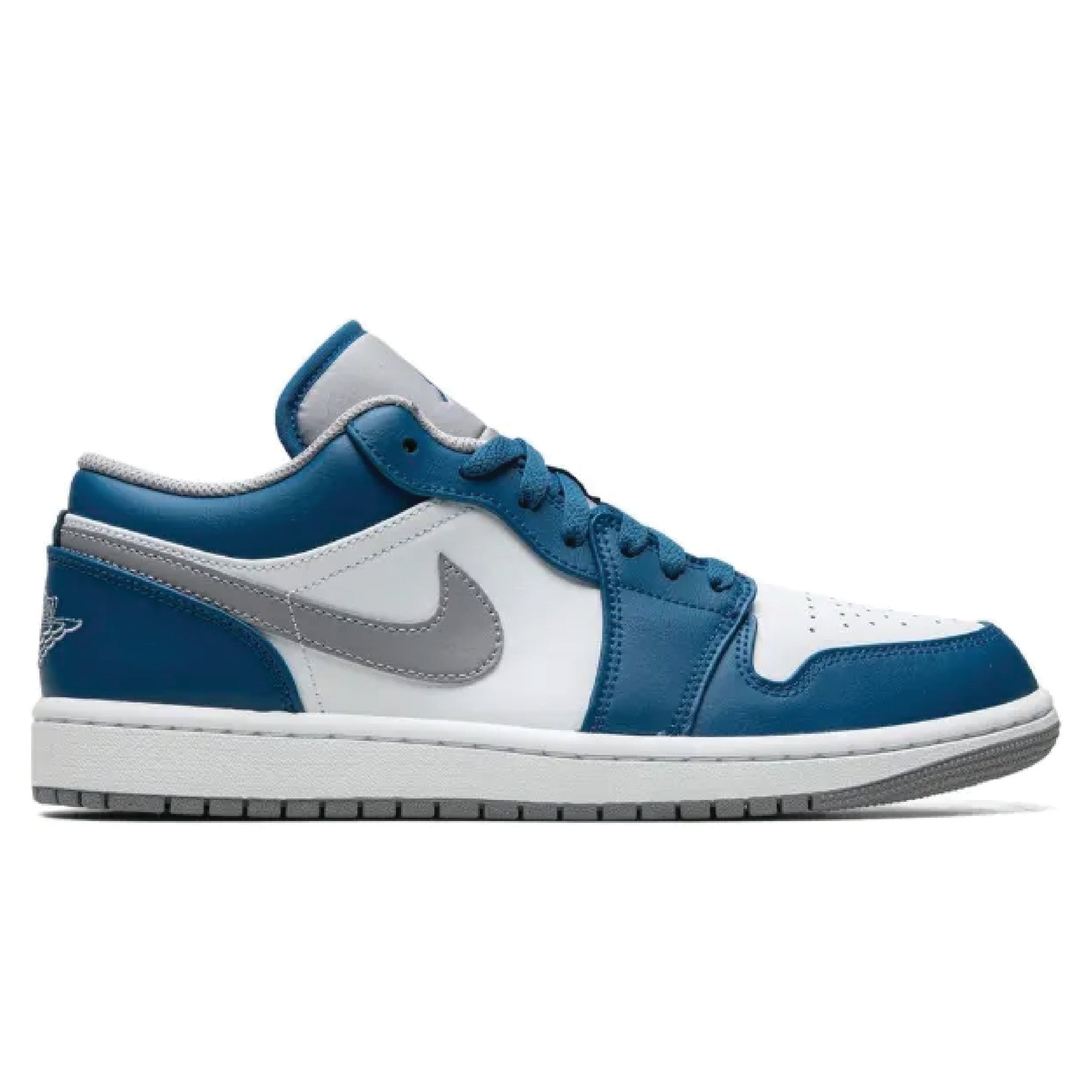 Air Jordan 1 Low  Shoes - White/Blue