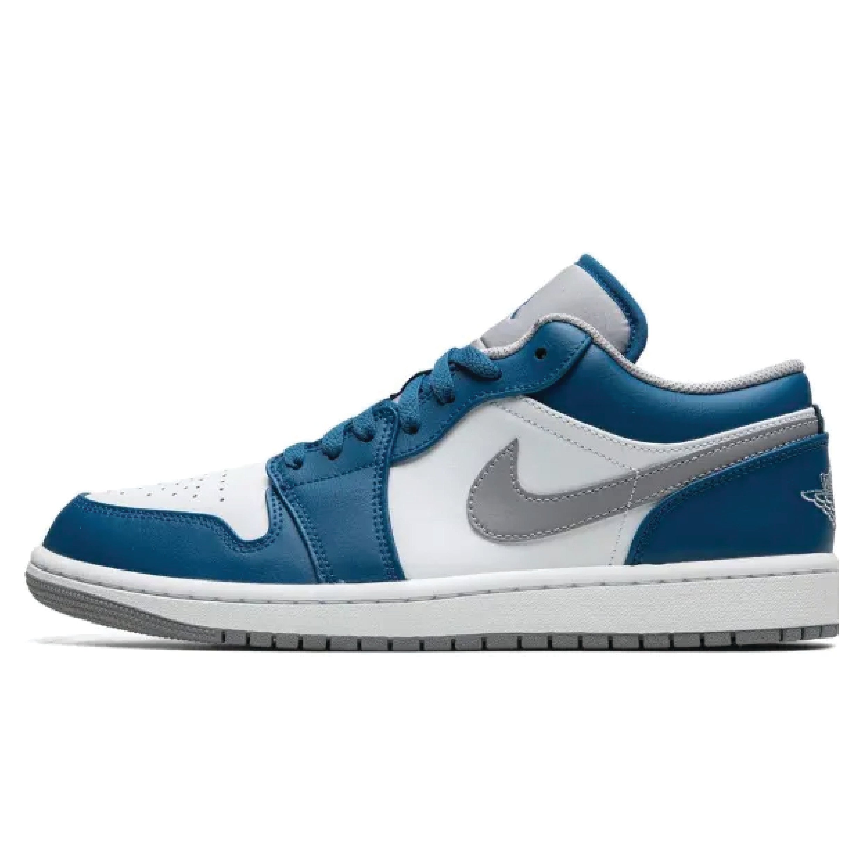 Air Jordan 1 Low  Shoes - White/Blue