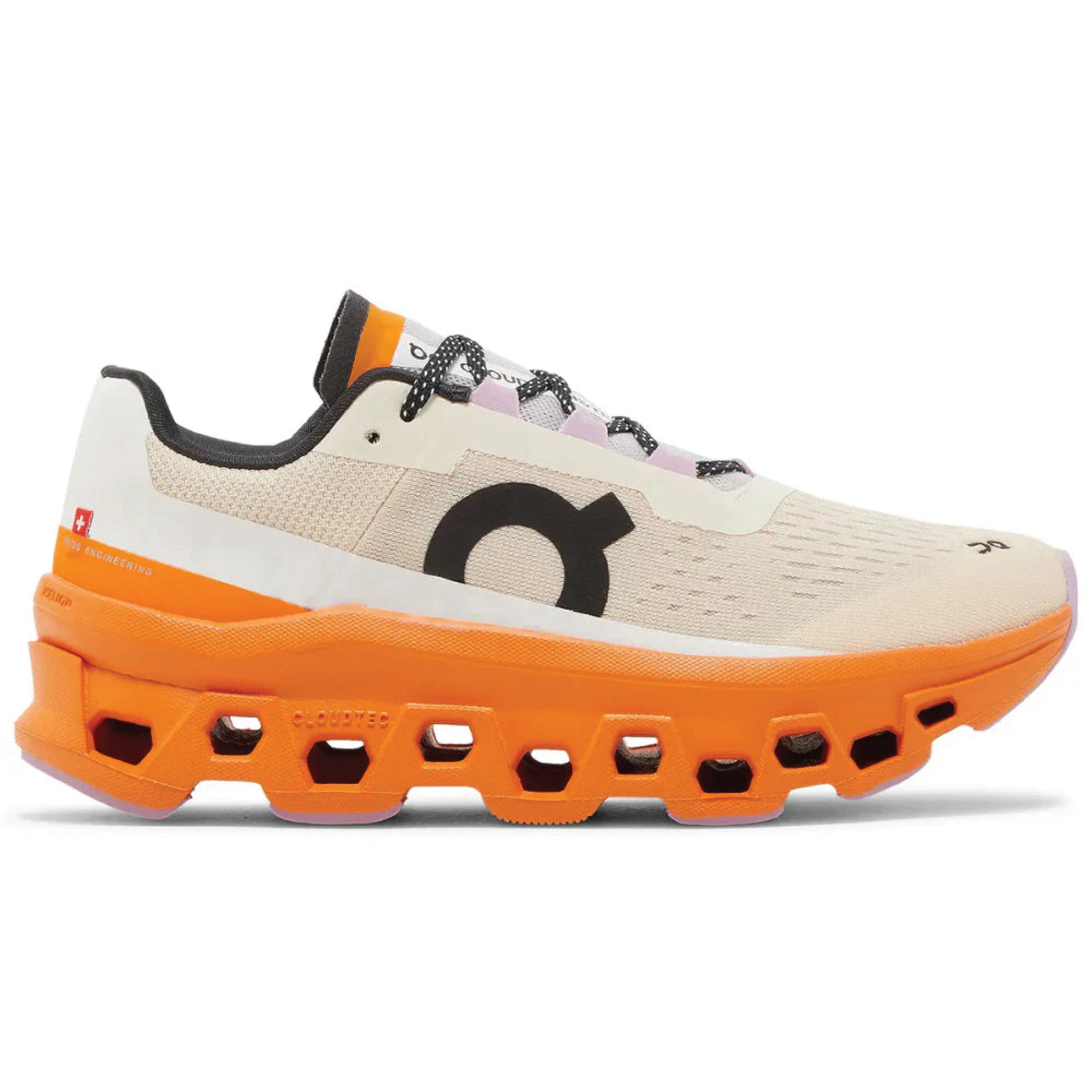 On Cloudmonster Sneaker in Fawn & Turmeric