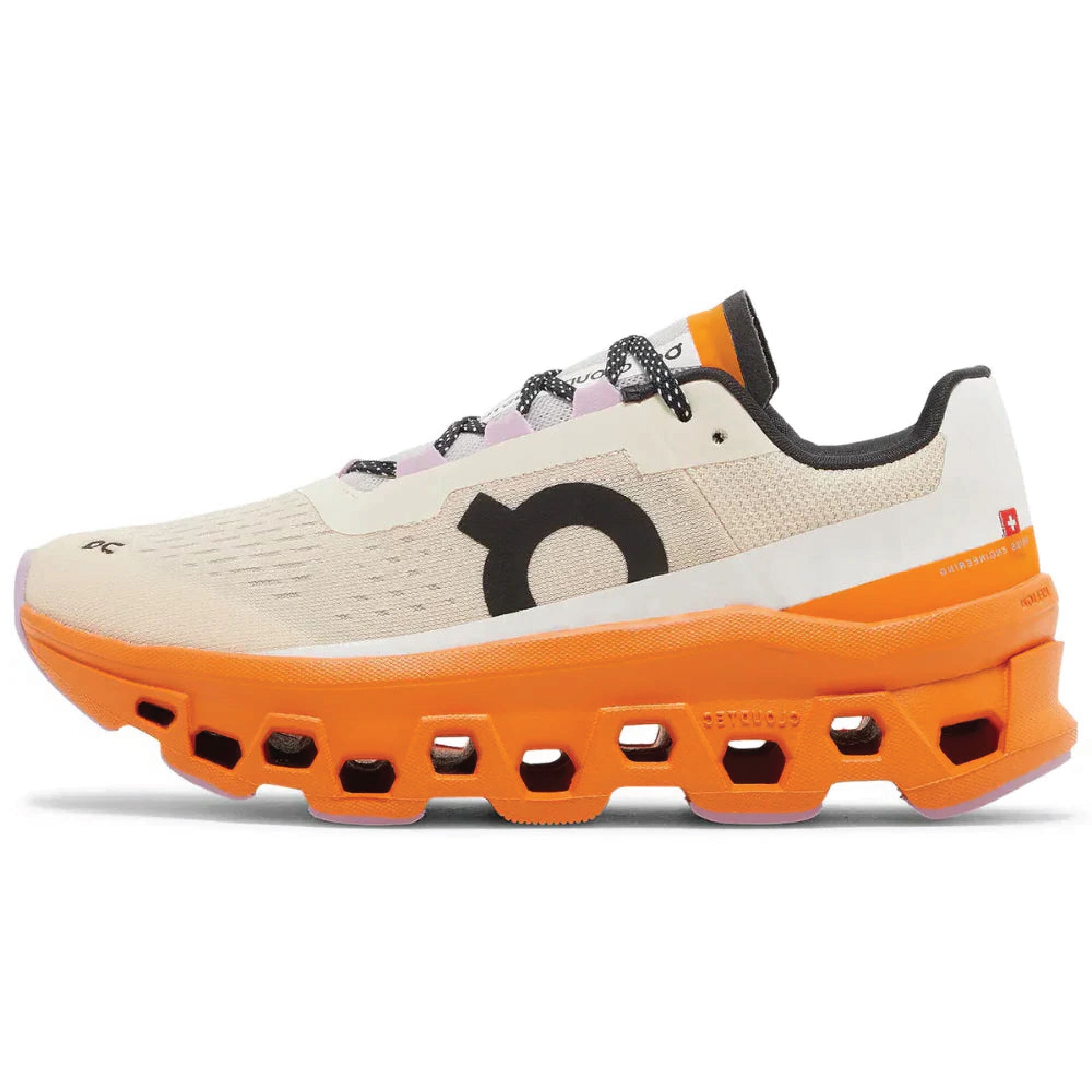 On Cloudmonster Sneaker in Fawn & Turmeric