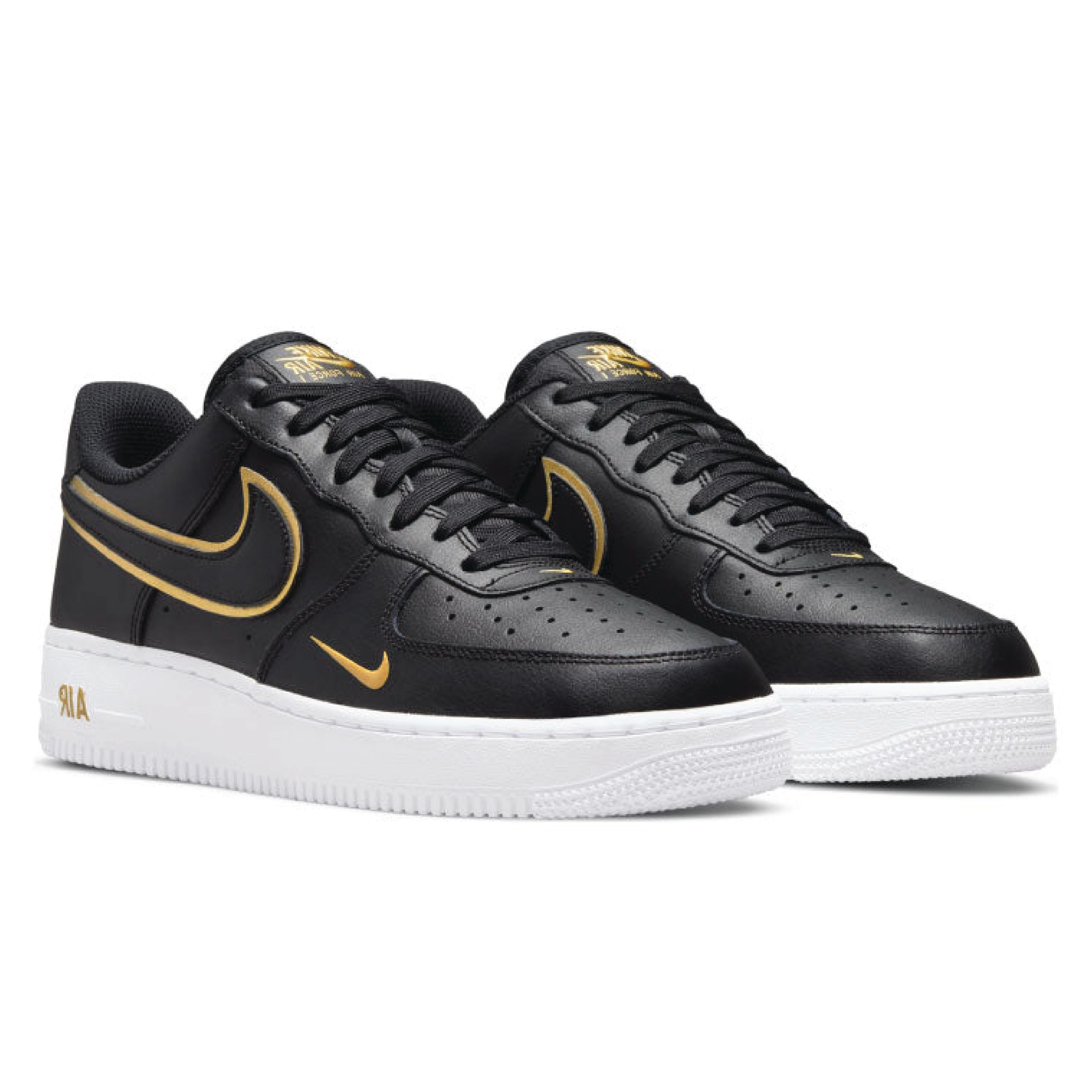 Nike Air Force 1 - Black/Sundial
